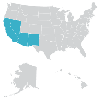Southwest Map