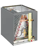 Ducane cased A-coil evaporator for efficient, versatile home cooling