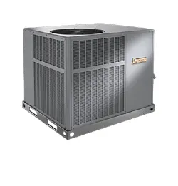 Compact heat pump packaged unit  with up to 13.4 SEER2 Rating